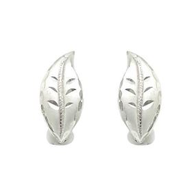 Foto de 05-AG1351 - PENDIENTES PLATA HOJA CATALÁN 14X6MM