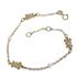 Foto de 10-00-4010 - PULSERA OSOS-PERLAS 7-3MM 18CM (ANILLA A 2CM) (1,82gr) 18K