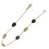 Foto de 10-649-066 - PULSERA PIEDRAS COLOR 19CM (3,40gr) 18K