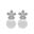 Foto de 71-11971BP - PENDIENTES FLOR-PERLA 7X13MM O.B 18K