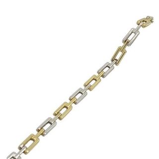 Foto de 10-401-1488 - PULSERA BICOLOR 4MM 19CM (3,71gr) 18K