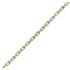 Foto de 10-401-1488 - PULSERA BICOLOR 4MM 19CM (3,71gr) 18K