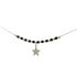 Foto de 10-501-034 - PULSERA ESTRELLA-PIEDRAS NEGRAS 4CM 17CM (ALARGADOR 2CM) 18K