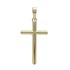 Foto de 42-2029C - CRUZ CRISTO TUBO 2.5MM 28X18MM 18K