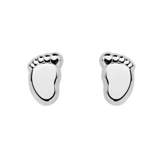 Foto de 05-2807B - PENDIENTES PIES 6X4MM O.B. 18K