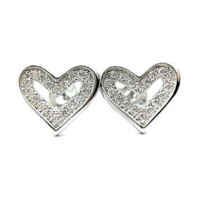 Foto de 25-0547C - PENDIENTES PLATA CORAZÓN CON CIRCONITAS 10X10MM