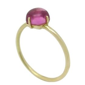 Foto de 90-6283FS - SORTIJA PIEDRA FUCSIA 7MM 18K