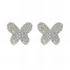 Foto de 25-1246 - PENDIENTES PLATA MARIPOSA CIRCONITA 9MM