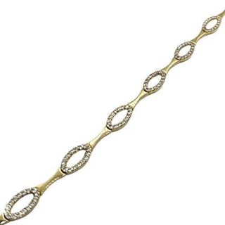 Foto de 12-027 - PULSERA CIRCONITA 5X10MM 19CM (7,60gr) 18K