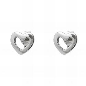 Foto de 29-14241 - *OFERTA* PENDIENTES PLATA CORAZÓN 8MM