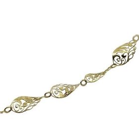 Foto de 28-6131 - PULSERA CALADA 9X15MM 19CM (4,28gr) 18K