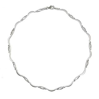 Foto de 38-73500G - *OFERTA* GARGANTILLA PLATA 4MM  45.5CM