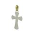 Foto de 04-250 - CRUZ CRISTO BICOLOR 25X17MM 18K