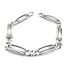 Foto de 10-120-316AG - *OFERTA* PULSERA PLATA CABALLERO M-B  6 MM 21CM