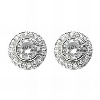 Foto de 25-1219 - PENDIENTES PLATA CIRCONITA 10MM