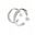 Foto de 03-AG879 - *OFERTA* CRIOLLAS PLATA CIRCONITA 22MM