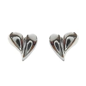 Foto de 24-4398 - *OFERTA* PENDIENTES PLATA CORAZÓN 8MM