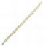 Foto de 28-505200 - PULSERA BICOLOR CALADA 8MM 19CM (6,57gr) 18K