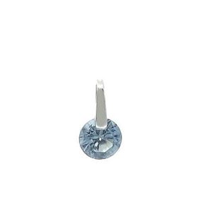 Foto de 00-1004 - COLGANTE PIEDRA AZUL 11X6MM O.B. 18K