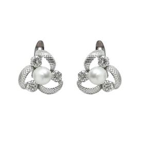 Foto de 02-AG7240P - *OFERTA* PENDIENTES PLATA COMUNIÓN PERLA CATALÁN 10X10MM