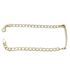 Foto de 10-00-6600 - PULSERA PLACA BICOLOR (PLACA 5X30MM) 18.5CM (2,88gr) 18K