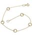 Foto de 10-31-7077 - PULSERA CÍRCULO-CORAZÓN 6MM 18CM (1,68gr) 18K