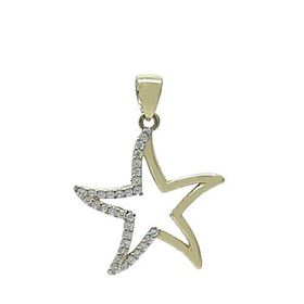 Foto de 10-401-1195 - COLGANTE ESTRELLA DE MAR CIRCONITA 18MM 18K