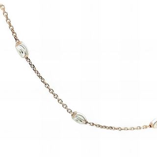 Foto de 20-R35CG - GARGANTILLA PLATA COBRE PEPITAS LAPIDADAS 3MMX50CM