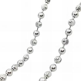 Foto de 20-BEAD200X42 - CADENA PLATA BOLITAS 200 2MMX42CM