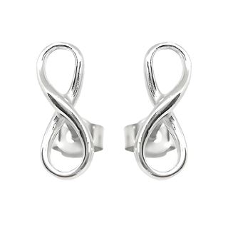 Foto de 20-OR001 - PENDIENTES PLATA INFINITO 17X6MM