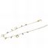 Foto de 28-200342 - PULSERA CORAZONES TRICOLOR 12MM 17CM (ALARGADOR 2CM) 18K