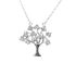 Foto de 38-008G - *OFERTA* GARGANTILLA PLATA ÁRBOL DE LA VIDA CIRCONITA 19MM 45CM