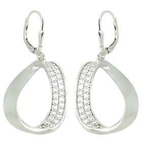 Foto de 38-102 - *OFERTA* PENDIENTES PLATA CIRCONITA 40MM