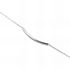 Foto de 39-0013 - *OFERTA* PULSERA PLATA MOTIVO TUBO 3X46MM 18CM (ALARGADOR 3CM)