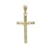 Foto de 42-2025C - CRUZ CRISTO TUBO 2.5MM 25X16MM 18K