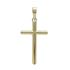 Foto de 42-2025C - CRUZ CRISTO TUBO 2.5MM 25X16MM 18K