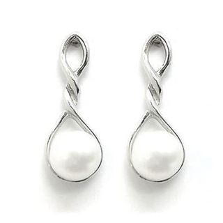 Foto de 43-3119 - *OFERTA* PENDIENTE PLATA PERLA 20MM