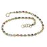 Foto de 45-625C - PULSERA PIEDRAS COLOR 2.8MM 18CM (1,88gr) 18K