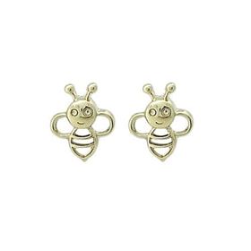 Foto de 51-2203114 - PENDIENTES ABEJA CALADA 7MM 18K