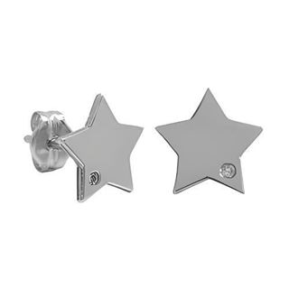 Foto de 51-1651705B - PENDIENTES ESTRELLA CIRCONITA 6.5MM O.B. 18K