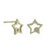 Foto de 51-1650705 - PENDIENTES ESTRELLA CIRCONITA 6MM 18K