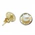 Foto de 51-1269306 - PENDIENTES PERLA BICOLOR 8MM 18K