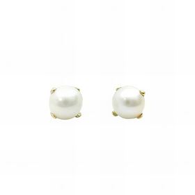 Foto de 70-PAT3 - PENDIENTES PERLA PATILLA 3MM 18K