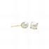 Foto de 70-PAT3 - PENDIENTES PERLA PATILLA 3MM 18K