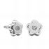 Foto de 90-6046-1B - PENDIENTES BRILLANTE FLOR 4MM O.B. 18K