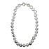 Foto de 95-001 - COLLAR PERLAS COIN CIERRE PLATA 12MM 45CM