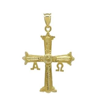 Foto de 78-7664-325 - CRUZ DE LA VICTORIA-COVADONGA 25X20MM (2,45gr) 18K