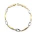 Foto de 10-139-2177 - PULSERA BICOLOR 6MM 19CM (4,23gr) 18K