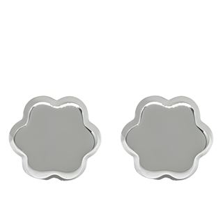 Foto de 71-9213B - PENDIENTES FLOR BRILLO 6MM O.B. 18K