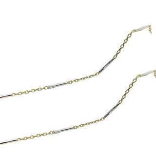 Foto de 10-274-108-45 - CADENA COMBINADA BICOLOR 45CM (2,58gr) 18K